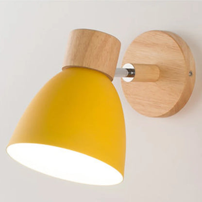 Wooden Nordic Wall Lamp