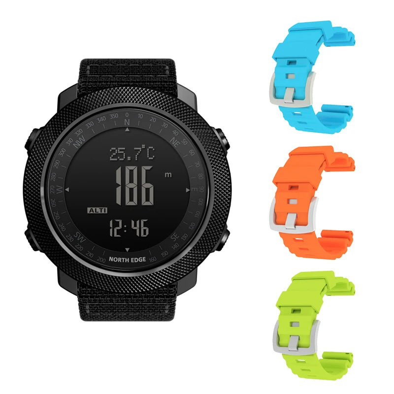 NORTH EDGE Men's sport Digital watch ™️