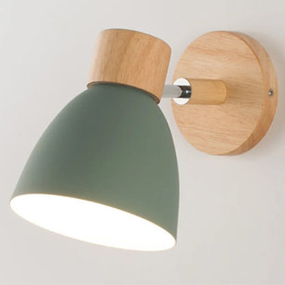 Wooden Nordic Wall Lamp