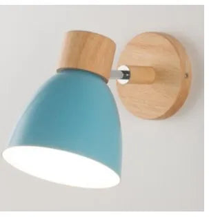 Wooden Nordic Wall Lamp