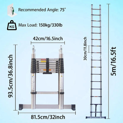 Ladders Extendable Telescopic