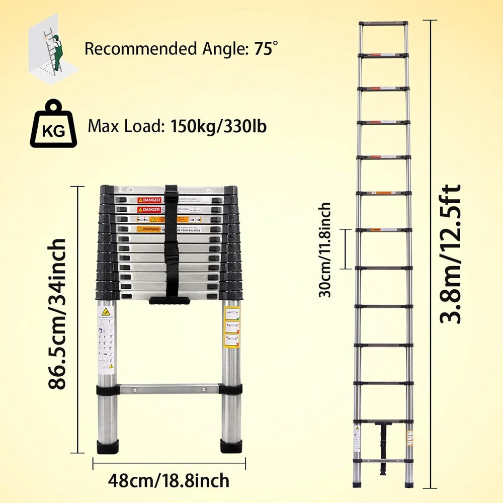 Ladders Extendable Telescopic