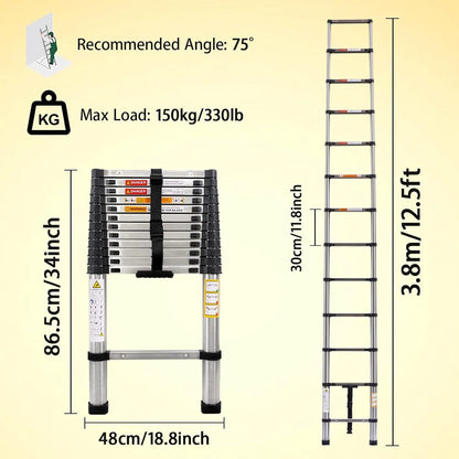 Ladders Extendable Telescopic