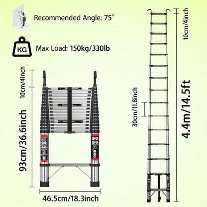 Ladders Extendable Telescopic