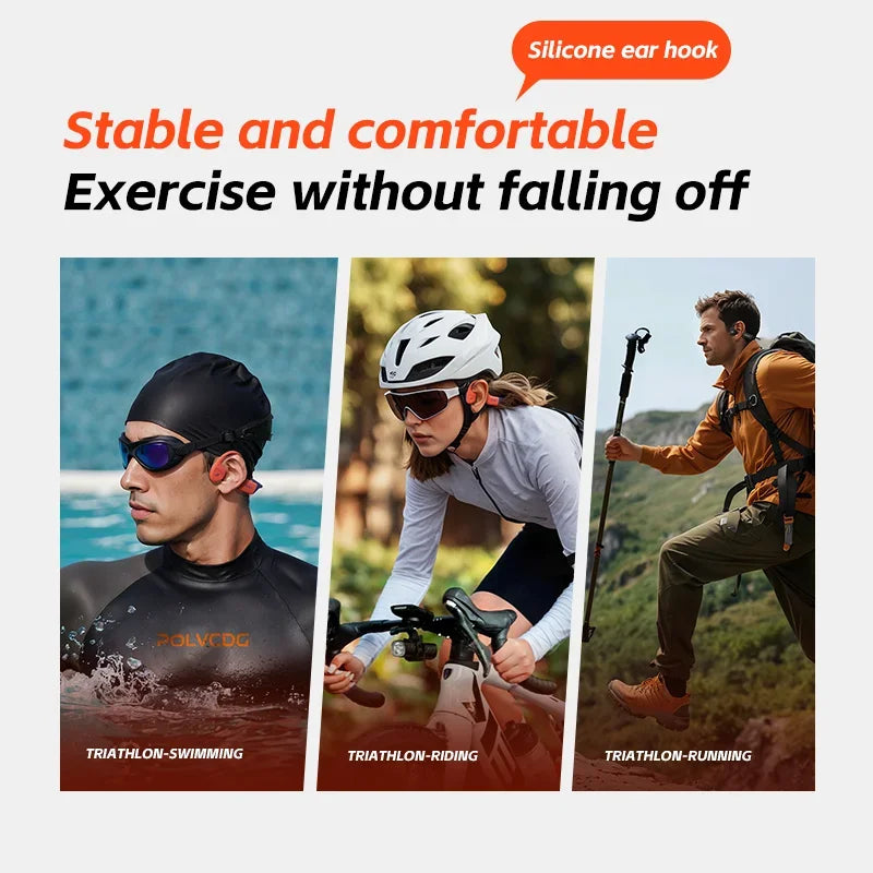 POLVCDG Bone Conduction Swimming Earphones ™️