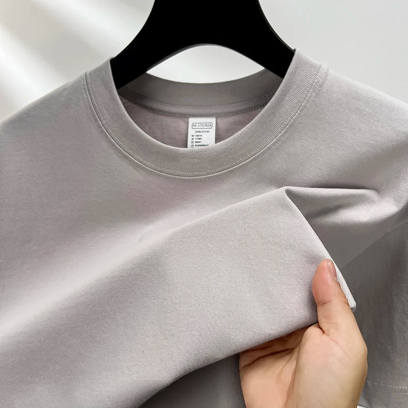 Men’s High-End Summer T-Shirt 100% pure cotton