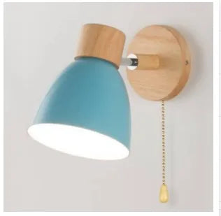 Wooden Nordic Wall Lamp