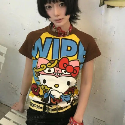 Sanrioed Hello Kittys Short Tops