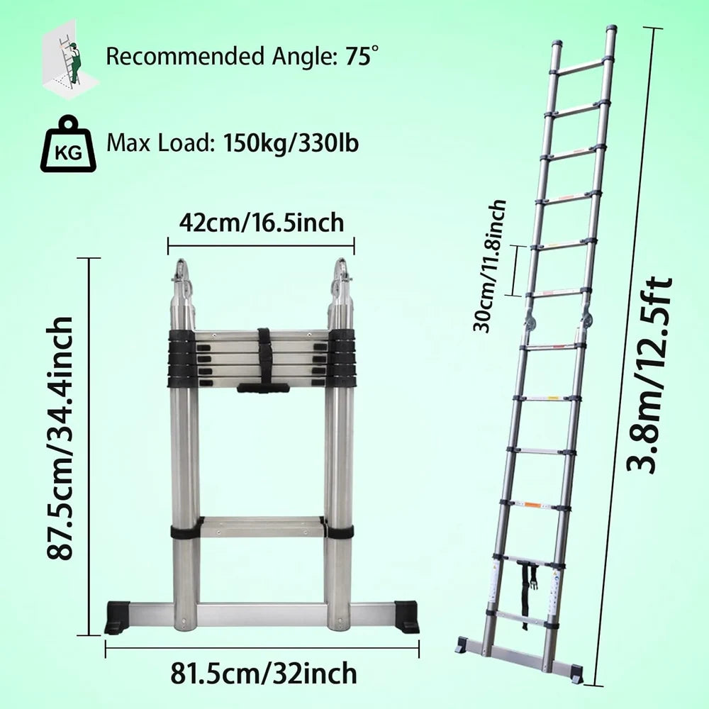Ladders Extendable Telescopic