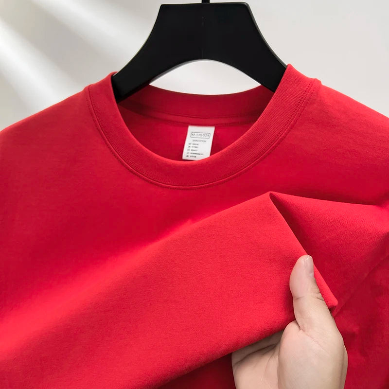 Men’s High-End Summer T-Shirt 100% pure cotton