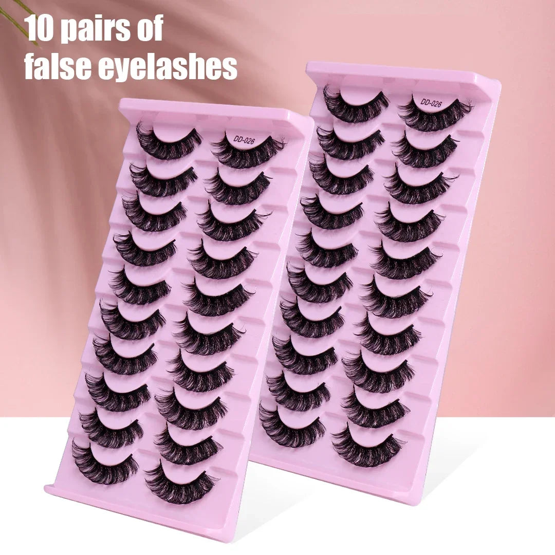10 pairs Russian Strip Lashes