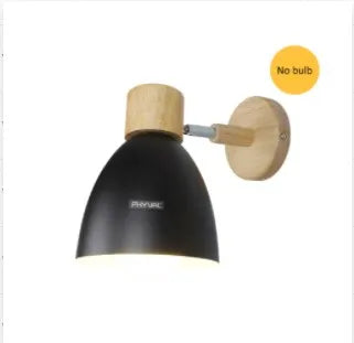 Wooden Nordic Wall Lamp