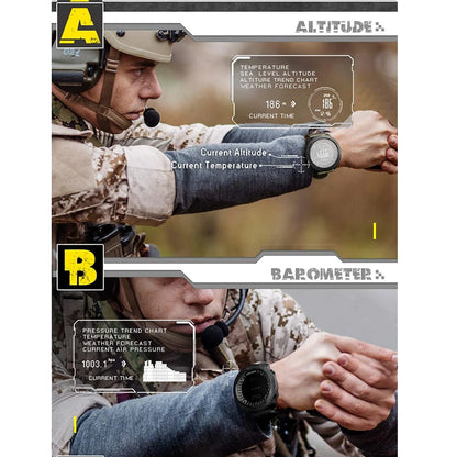 NORTH EDGE Men's sport Digital watch ™️